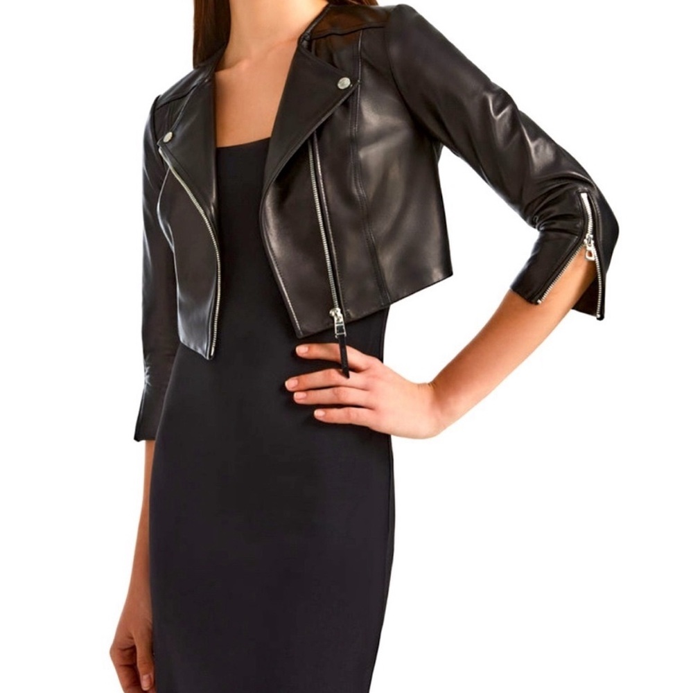 VESTE EN CUIR RUDSAK - Picture 2 of 3